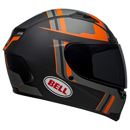 Bell  Qualifier DLX MIPS フルフェイス オートバイ ヘルメット (トルク マット ブラック/オレンジ、X-Small)