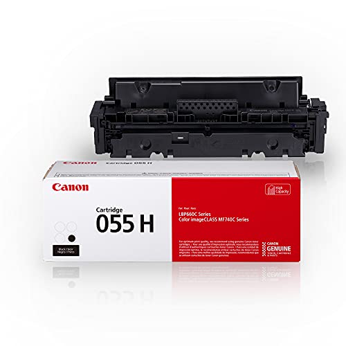 Canon 純正トナー カートリッジ055 ブラック 大容量(3020C001) 1パック カラーimageCLASS MF741Cdw、MF743Cdw、MF745Cdw、MF746Cdw、LBP664Cdwレーザープリンタ用