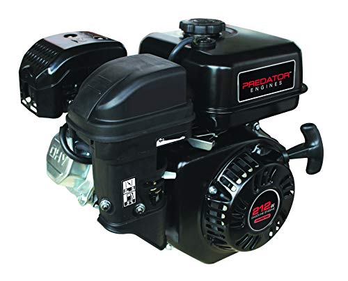 Predator Engines Predator 6.5 HP 212cc OHV 水平シャフト ガス エンジン - カリフォルニアでは認定されていません。燃料遮断とリコイルスタート