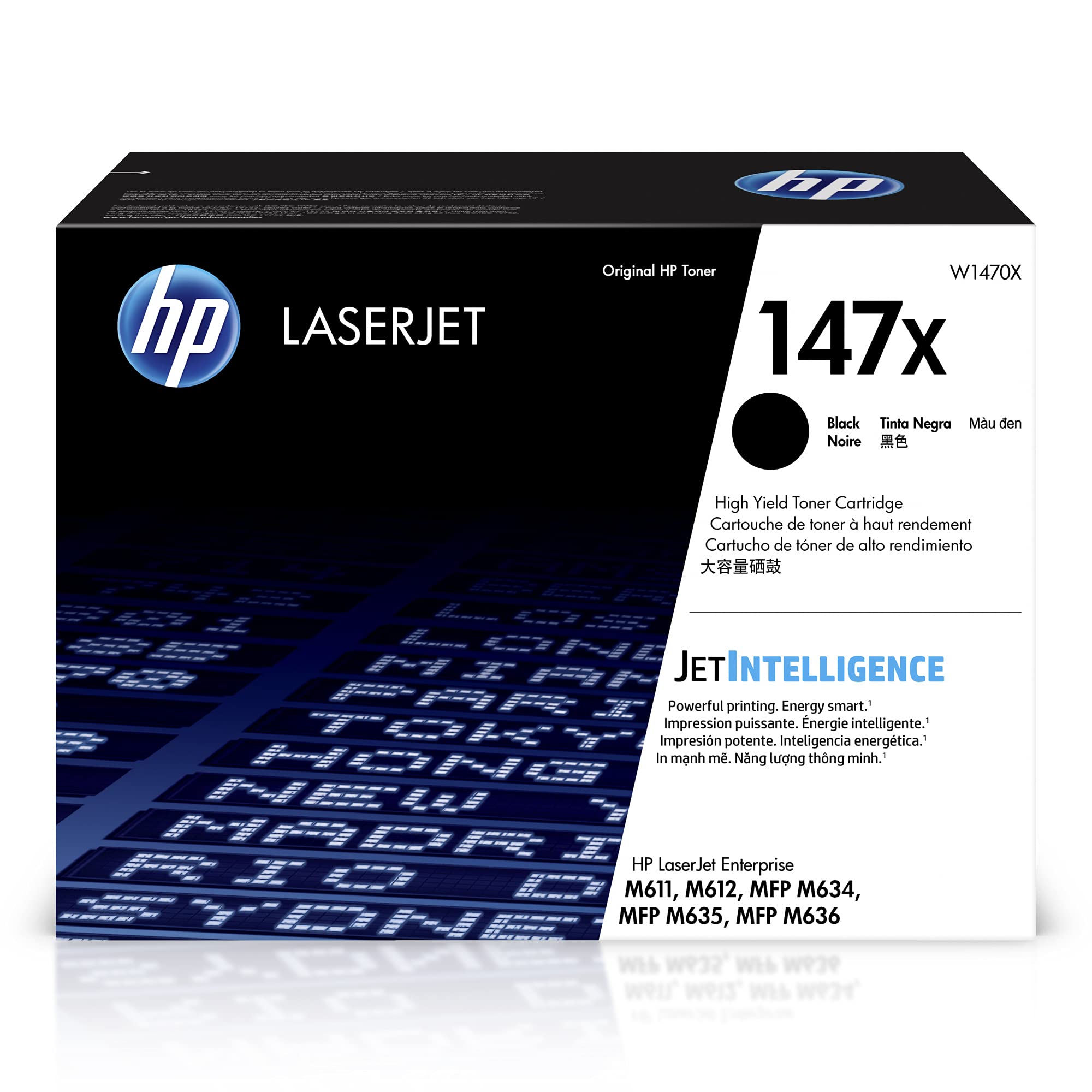 HP オリジナル 147X ブラック高収量トナー カートリッジ | LaserJet Enterprise M...