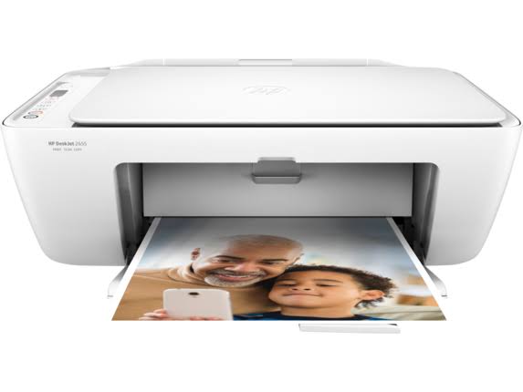 HP DeskJet 2655オールインワンコンパクトプリンター、インスタントインク対応-ホワイト（V1N04A）