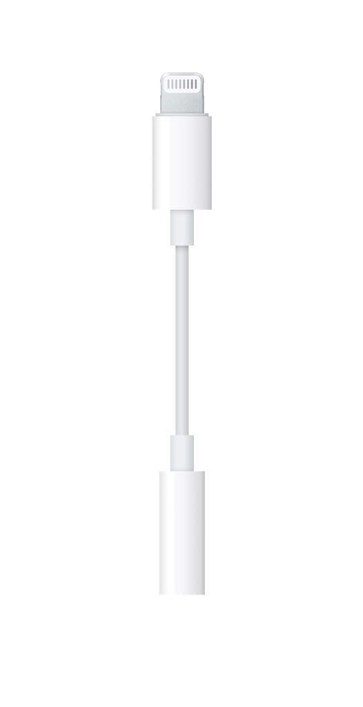 Apple Lightning - 3.5 mm ヘッドフォン ジャック アダプター