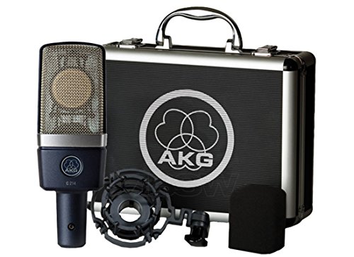 AKG C214 スタジオやステージでのアコースティック楽器の録音用マイク