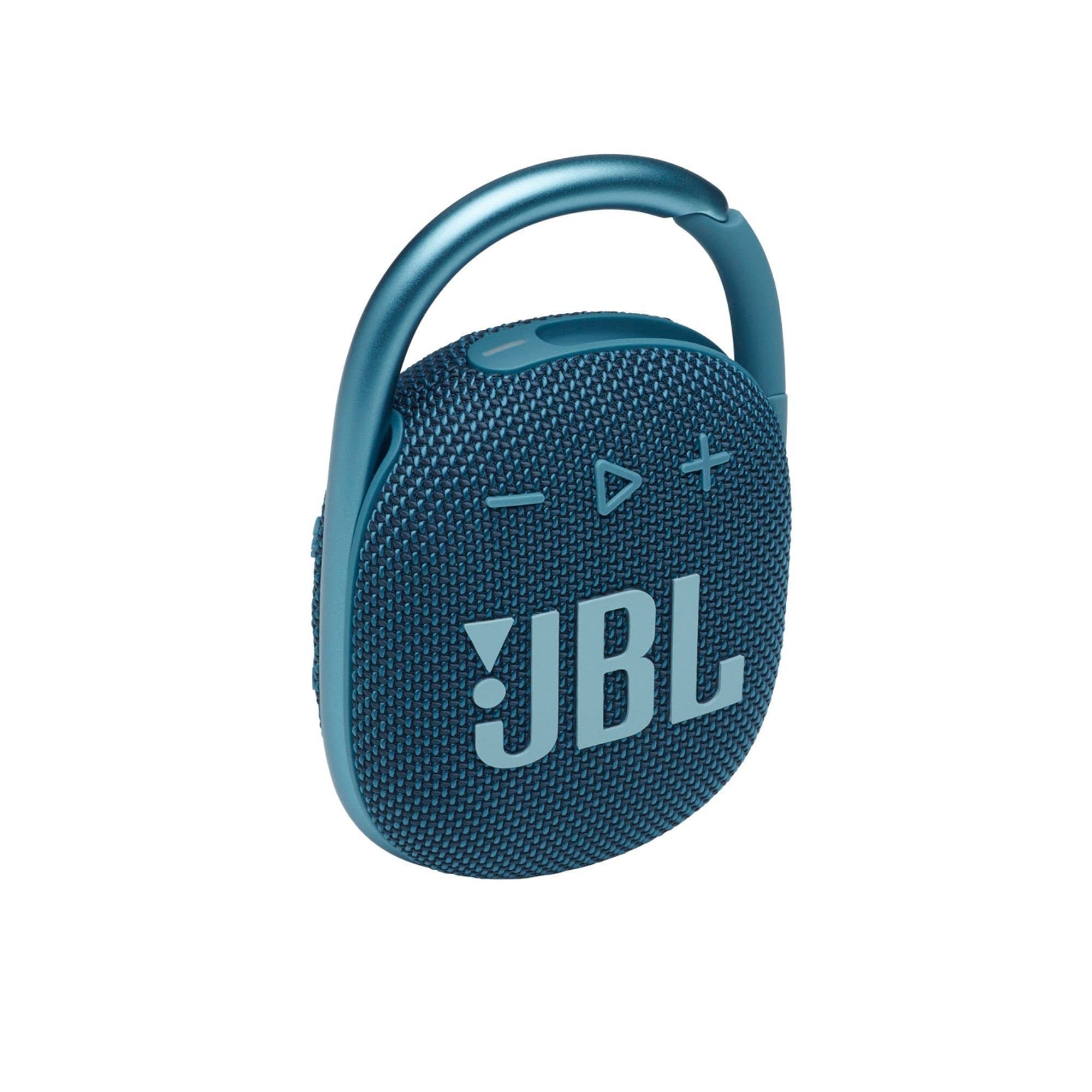JBL クリップ 4 - ポータブル ミニ Bluetooth スピーカー、大音量と迫力の低音、一体型カラビナ...