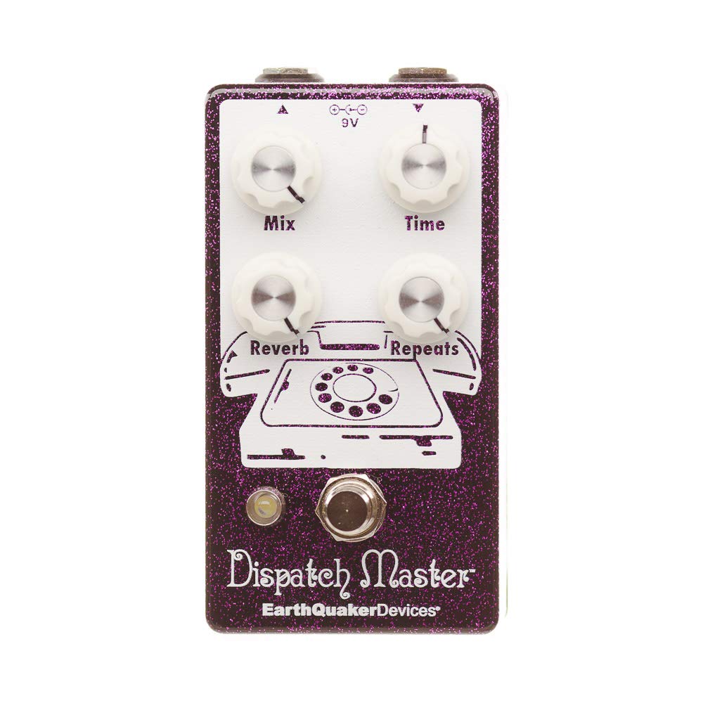 Earthquaker Devices Dispatch Master V3 デジタル ディレイ & リバーブ ギター エフェクト ペダル