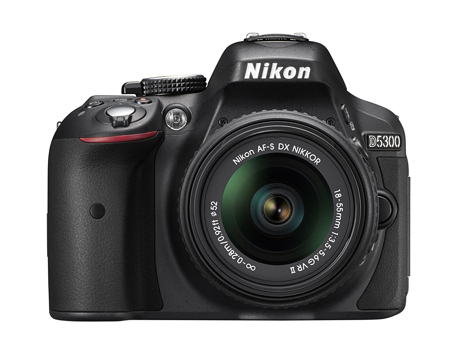 Nikon D5300 24.2 MP CMOSデジタル一眼レフカメラ（18-55mm f / 3.5-5.6G ED VRIIオートフォーカス付き）-S DX NIKKORズームレンズ（ブラック）