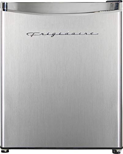 Frigidaire EFR182 1.6立方フィートのステンレススチール製ミニ冷蔵庫。自宅やオフィスに最適