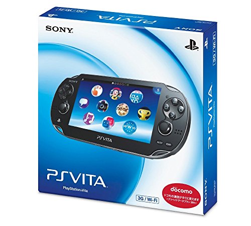 Playstation Vita 3G/Wi-Fiモデル クリスタルブラック 限定版（PCH-1100AB01）
