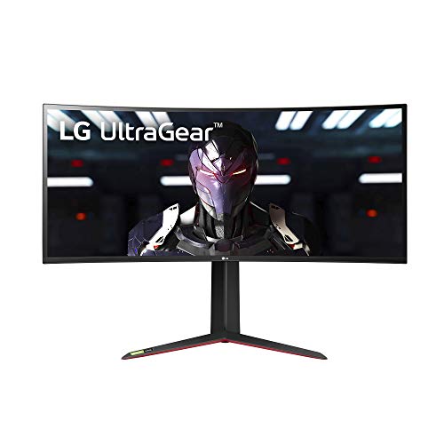 LG 34GP83A-B 34 インチ 21:9 UltraGear Curved QHD (3440 x 1...