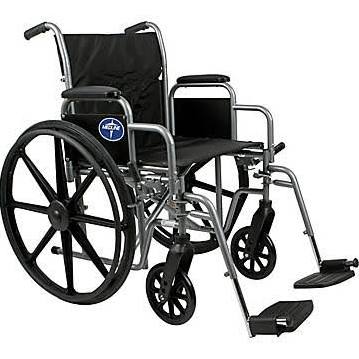 Medline MDS806200EEK1ベーシック車椅子