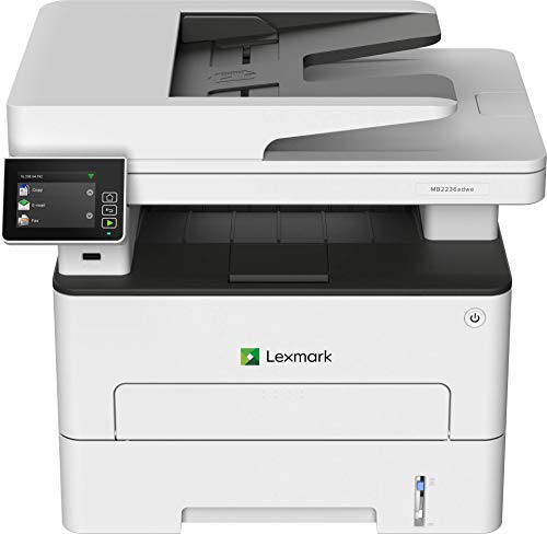 Lexmark MB2236i 2.8インチカラータッチスクリーン、標準両面印刷、クラウドファックス機能を備え...
