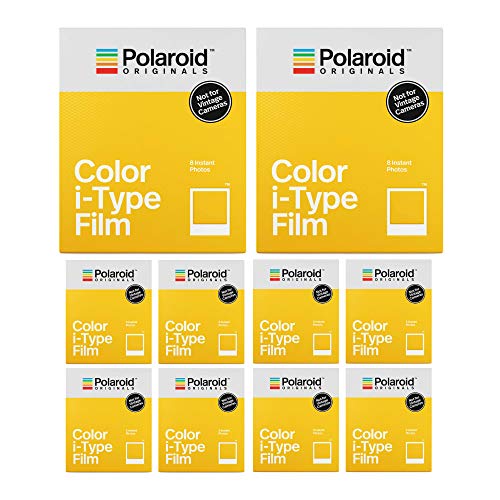 Polaroid Originals i-Type カメラ用標準カラーインスタントフィルム (80 枚撮り) (4XX10)