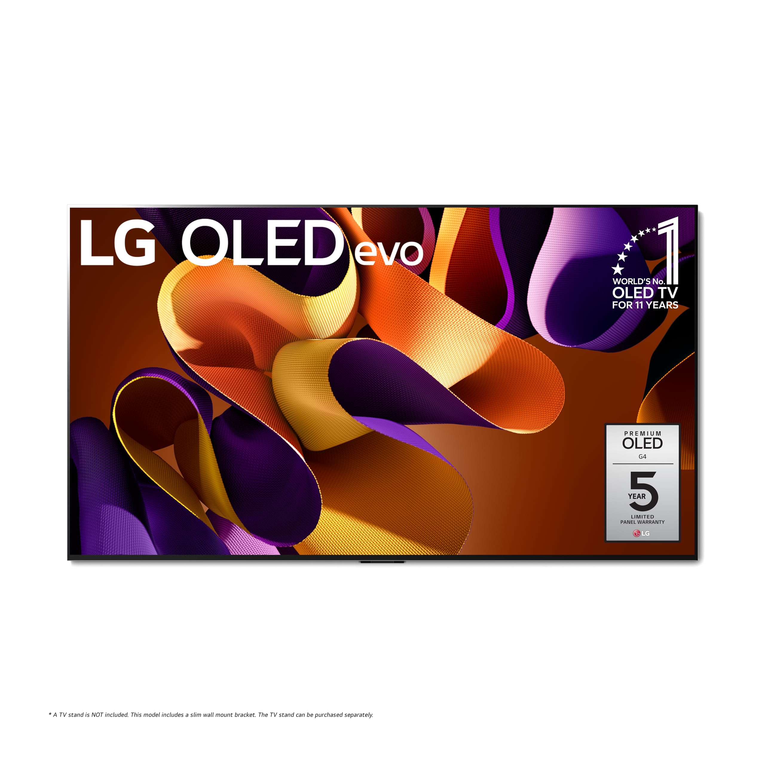 LG 77-Inch Class OLED evo G4 Series Smart TV 4K Process...