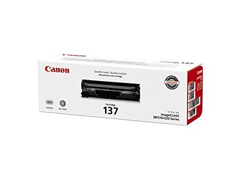 Canon 137 トナー カートリッジ - ブラック - 2 個パック (小売梱包)