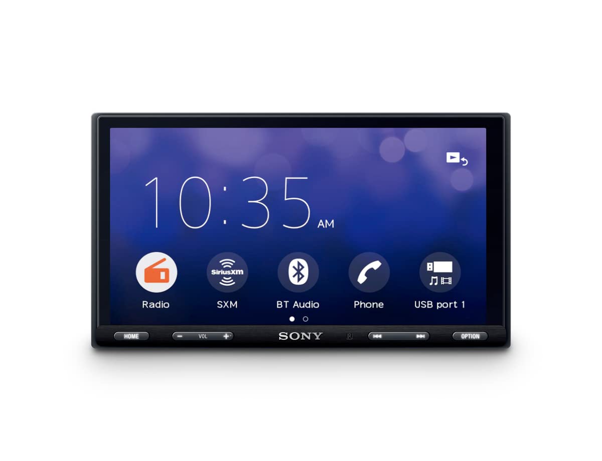 Sony XAVAX5500 6.95'7 Apple Car Play、Android Auto、Bluetooth および WebLink 対応メディア レシーバー
