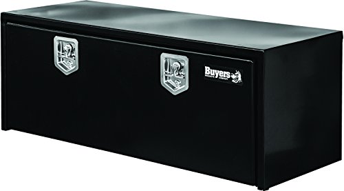 Buyers Products - 1702310 ブラックスチールアンダーボディトラックボックス Tハンドル...