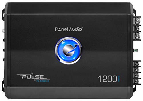 Planet Audio パルス、安定、クラス A/B、フルレンジ、ブリッジ可能、MOSFET カーアンプ、リモート サブウーファー コントロール