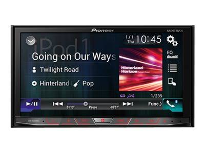 Pioneer AVH-4201NEXダブルDINマルチメディアDVDカーステレオ、7インチWVGAタッチスクリーンディスプレイ、Android Auto / Apple Carplay / Backup Camera