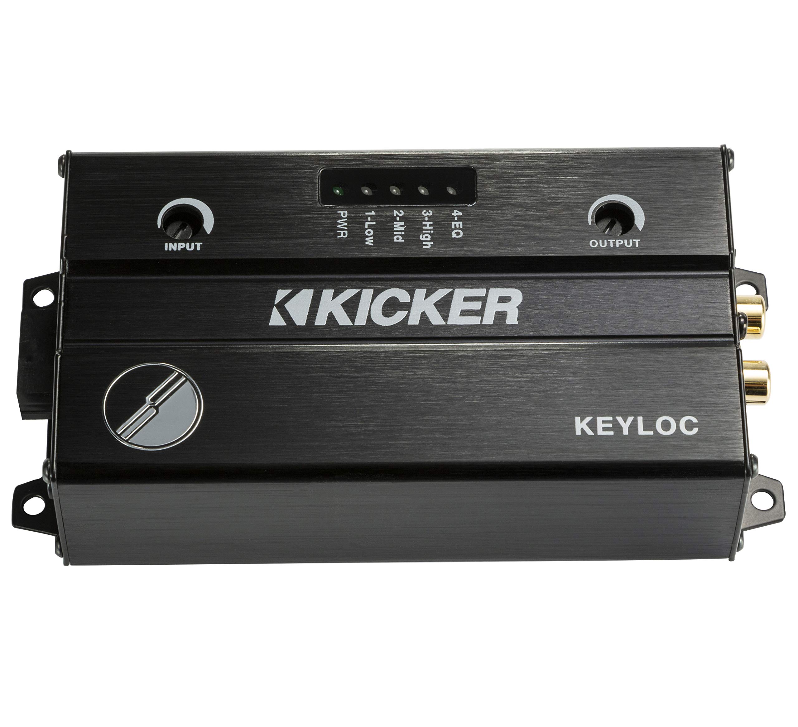 Kicker 47KEYLOC スマート 2 チャンネル ライン出力コンバータ 工場での簡単な無線セットアップ...