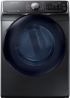 Samsung 黒のステンレス鋼ガス蒸気乾燥機