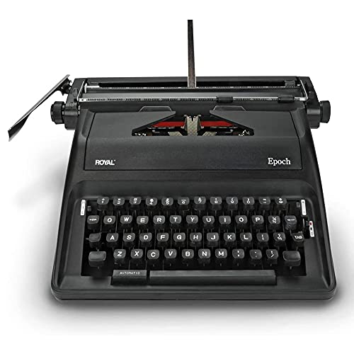Royal 79100G エポック マニュアル タイプライター (ブラック)...