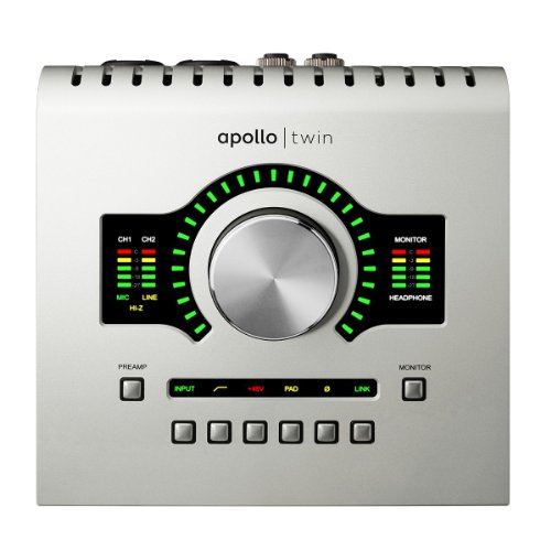 Universal Audio リアルタイムUADDUO処理を備えたApolloTwinUSB高解像度USBイ...
