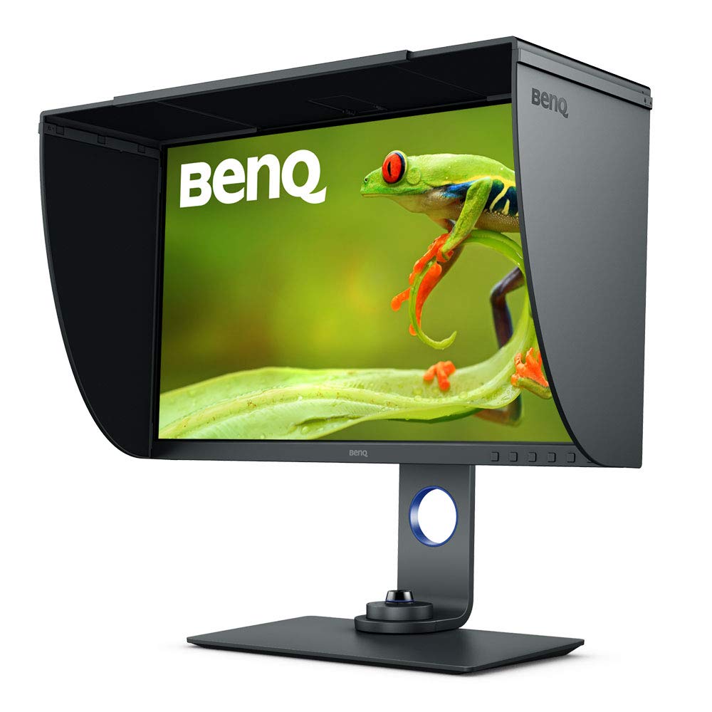  BenQ SW270C 27 インチ QHD 1440p PhotoVue IPS 写真およびビデオ編集ハードウェア キャリブレーション コンピュータ モニター、正確な再現と HDR、99% Adobe RGB、sRGB...