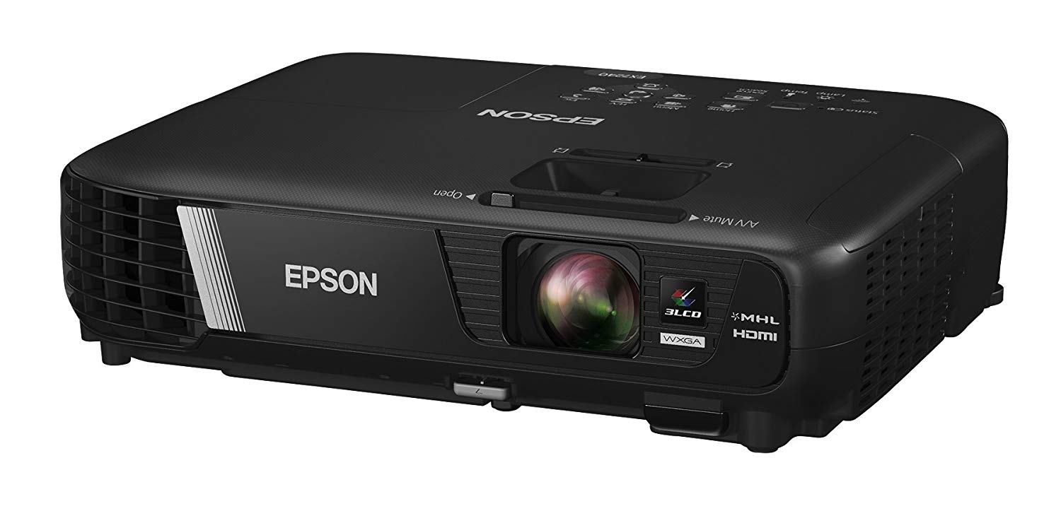 Epson EX7240 Pro WXGA 3LCDプロジェクタープロワイヤレス、3200ルーメン色の明るさ...