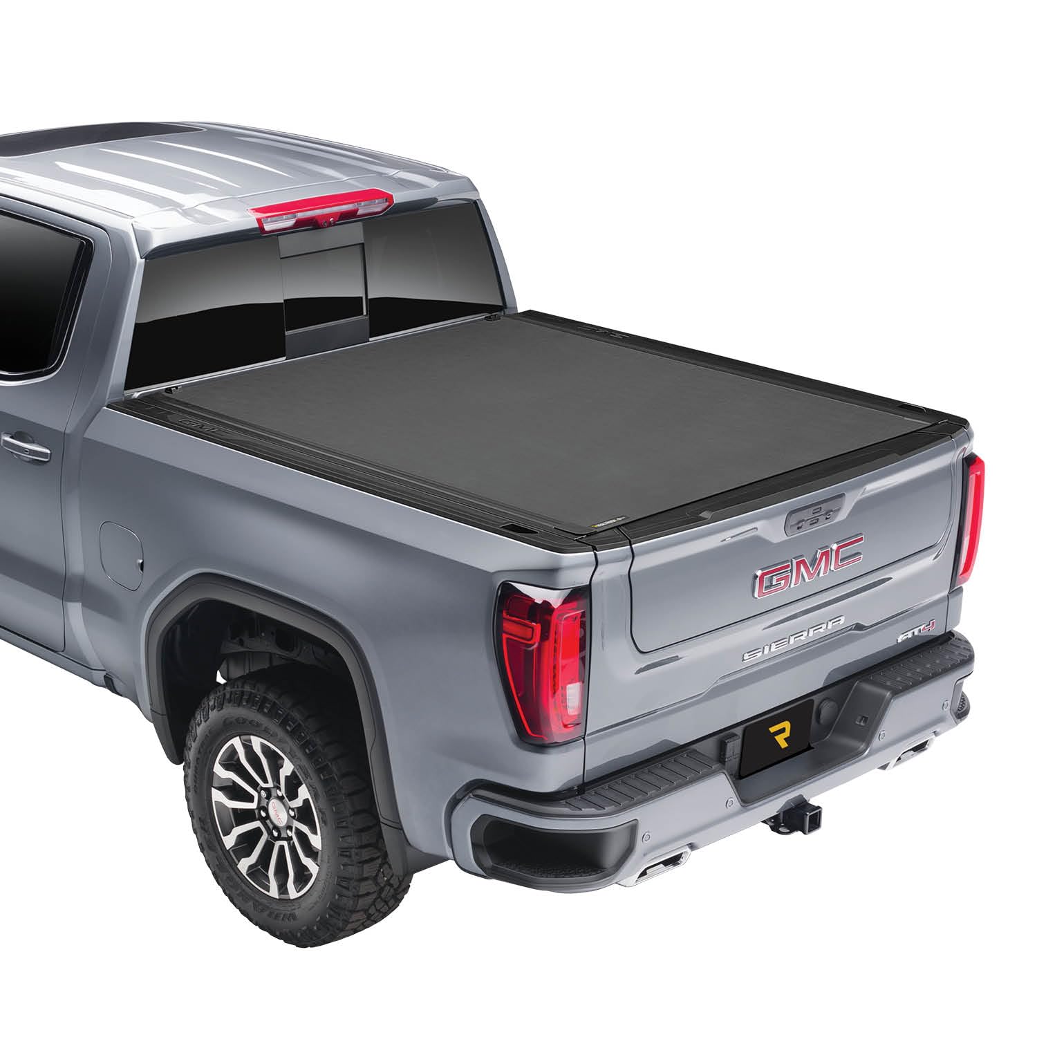 BAK RealTruck  Revolver X4s Hard Rolling Truck Bed Tonneau Cover | 80130 | Fits 2019 - 2024 Chevy/GMC Silverado/Sierra, works w/ MultiPro/Flex tailgate (w/o fit Carbon Pro Bed) 5' 10