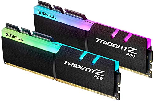 G.Skill TridentZ RGB シリーズ 32GB (2 x 16GB) 288 ピン DDR4 SDRAM DDR4 3200 (PC4 25600) デスクトップ メモリ モデル F4-3200C14D-32GTZR