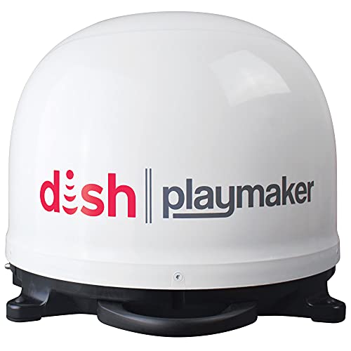 Winegard Dish Playmaker デュアルポータブル自動衛星アンテナ、Dish Wally HD レシーバー付き