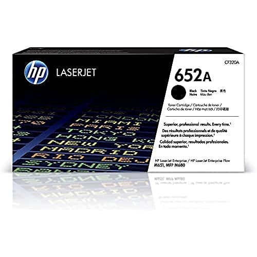 HP オリジナル 652A ブラック トナー カートリッジ | Color LaserJet Enterpri...