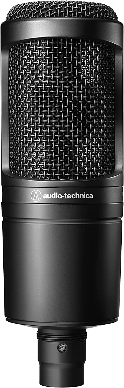 audio-technica AT2020 カーディオイド コンデンサー スタジオ XLR マイク...