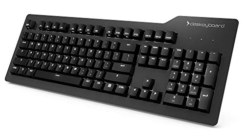 Das Keyboard Prime 13 バックライト付き有線メカニカルキーボード、Cherry MX ブラ...