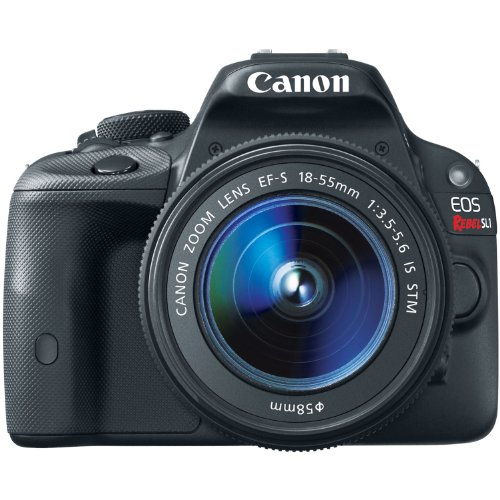 Canon EOS Rebel SL1デジタル一眼レフ（18-55mm STMレンズ付き）