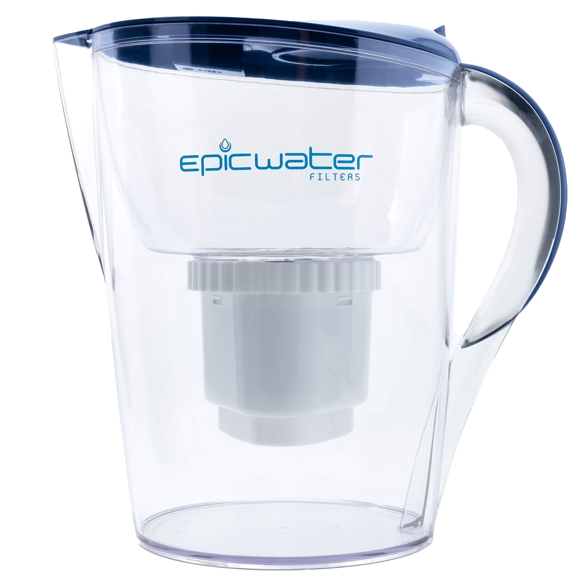  Epic Water Filters Epic 飲料水用純水フィルターピッチャー | 10カップ | 150 ガロンフィルター | BPAフリー |フッ素、塩素、鉛を除去 |浄水器 |水の浄化 |フィルターピッチャー...