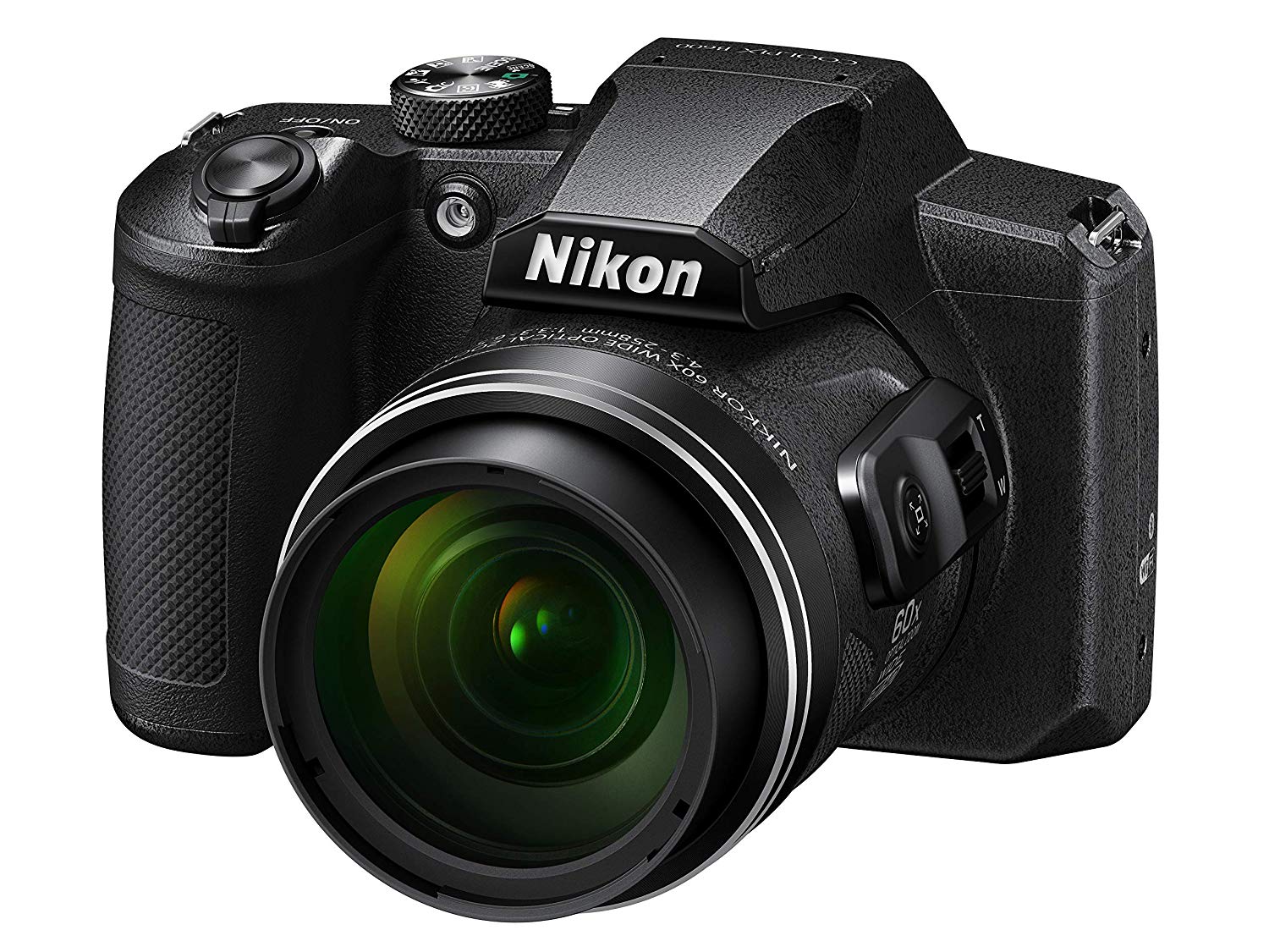 Nikon COOLPIX B600 16MPコンパクトデジタルコンパクトカメラ、60倍光学ズーム、ブラック