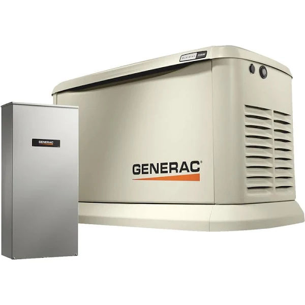 Generac 70432 Air-Cooled Home Standby Generator, Alumin...