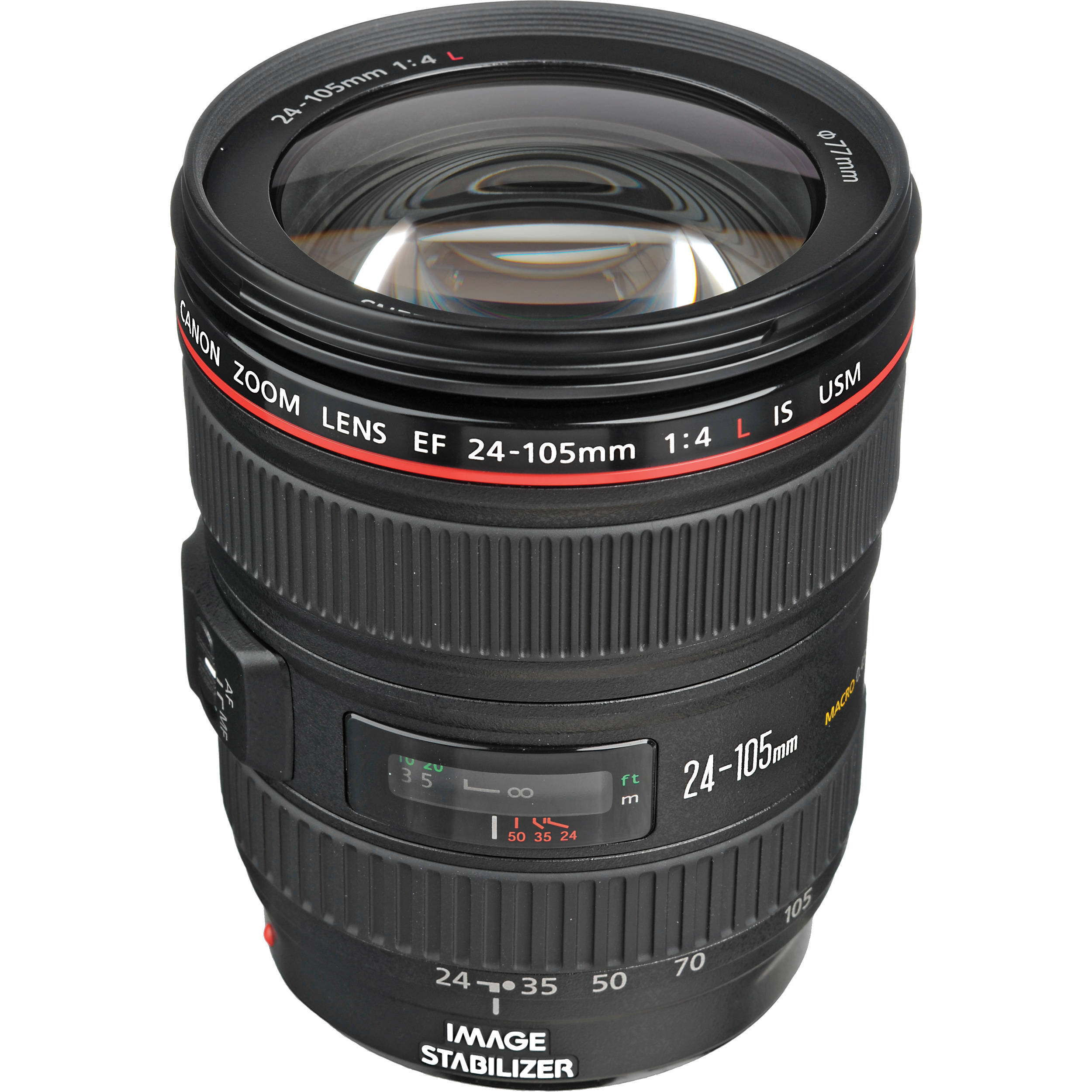 Canon EF 24-105mm f / 4L USM手ぶれ補正レンズ（77mm）