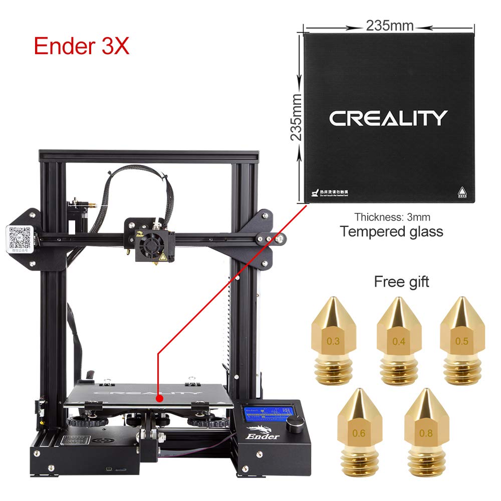 Creality 3D Creality3D Ender - 3 DIY 3D プリンター キット