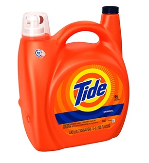 Tide オリジナルの香りHETurbo Clean Liquid Laundry Detergent、150...